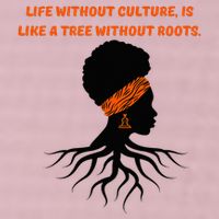Life Without Culture Is Like A Tree Without Roots 25L Jumbo Tote