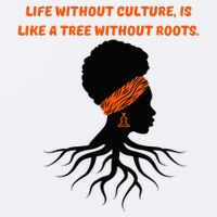 Life Without Culture Is Like A Tree Without Roots Sueded Cloud Jersey T-Shirt