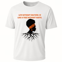 Life Without Culture Is Like A Tree Without Roots Performance Shirt