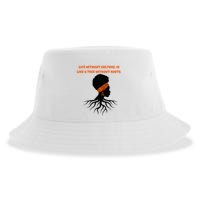Life Without Culture Is Like A Tree Without Roots Sustainable Bucket Hat
