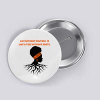 Life Without Culture Is Like A Tree Without Roots Button