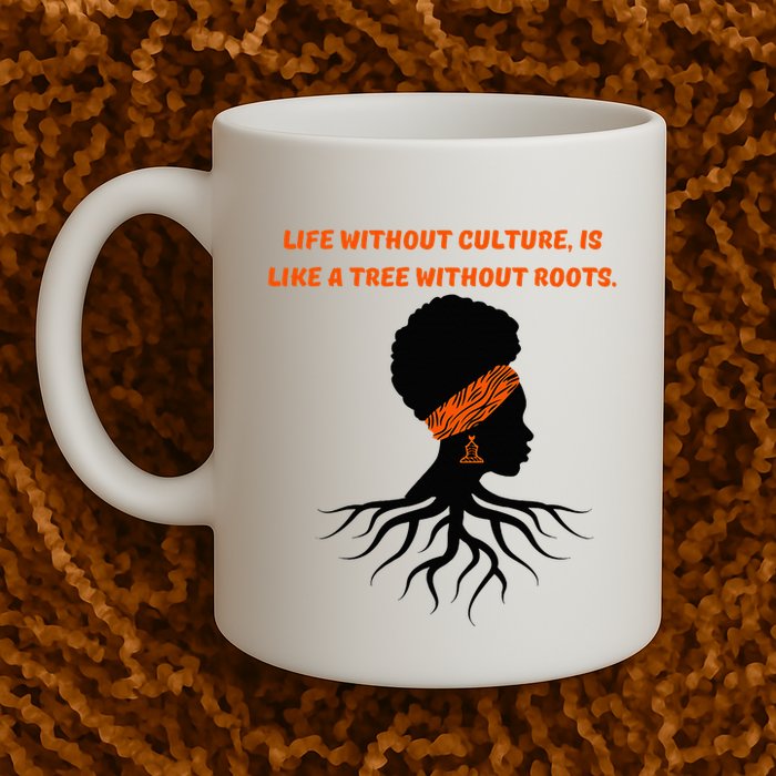 Life Without Culture Is Like A Tree Without Roots Mug