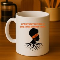 Life Without Culture Is Like A Tree Without Roots Mug
