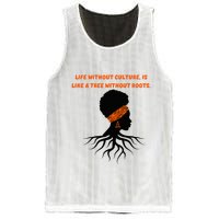 Life Without Culture Is Like A Tree Without Roots Mesh Reversible Basketball Jersey Tank