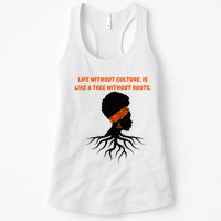 Life Without Culture Is Like A Tree Without Roots Womens Tank Top