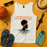 Life Without Culture Is Like A Tree Without Roots Tank Top