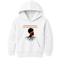 Life Without Culture Is Like A Tree Without Roots Kids Hoodie