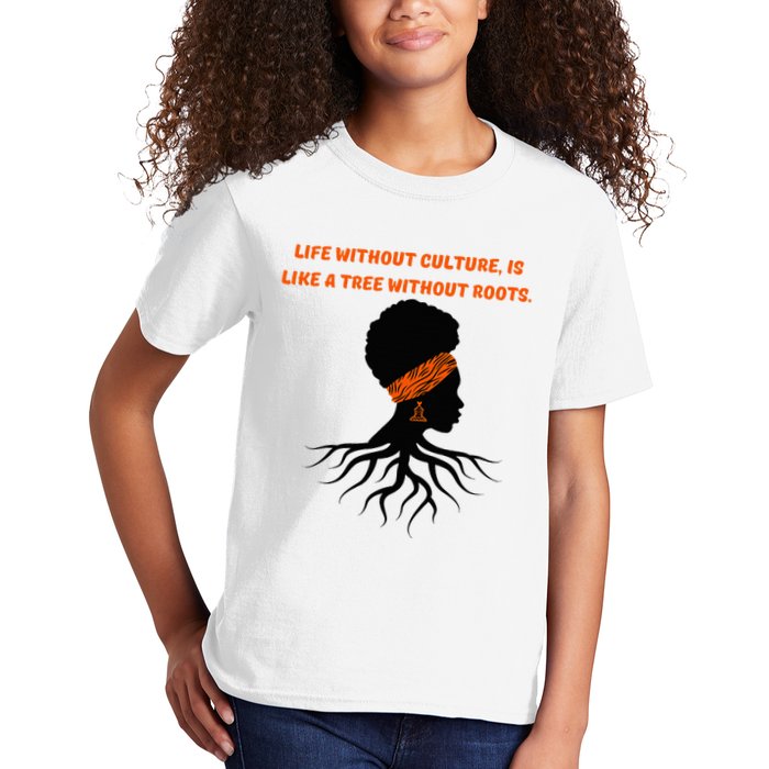 Life Without Culture Is Like A Tree Without Roots Kids T-Shirt
