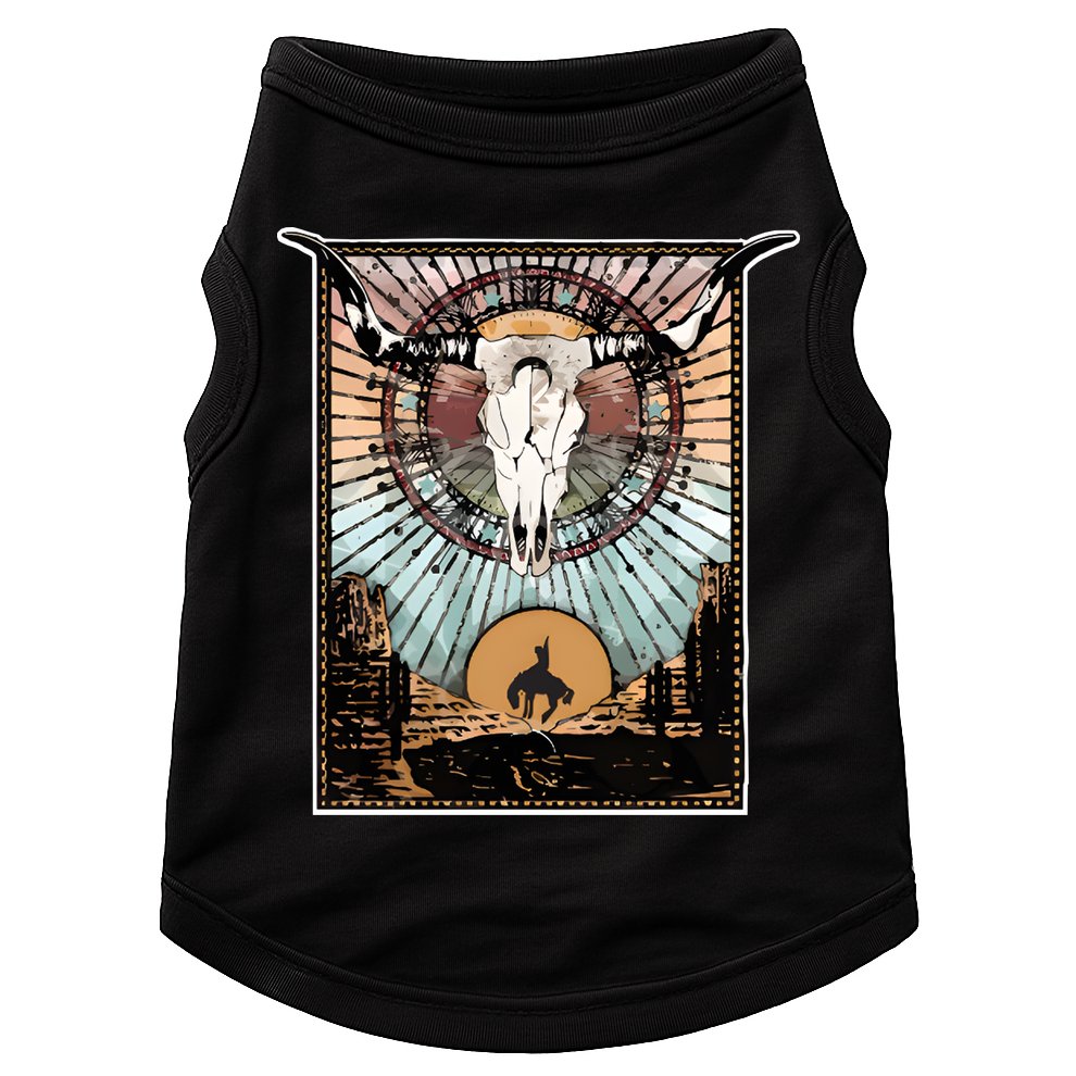 Longhorn Western Country Sweater Western Aesthetic Wild Doggie Tank