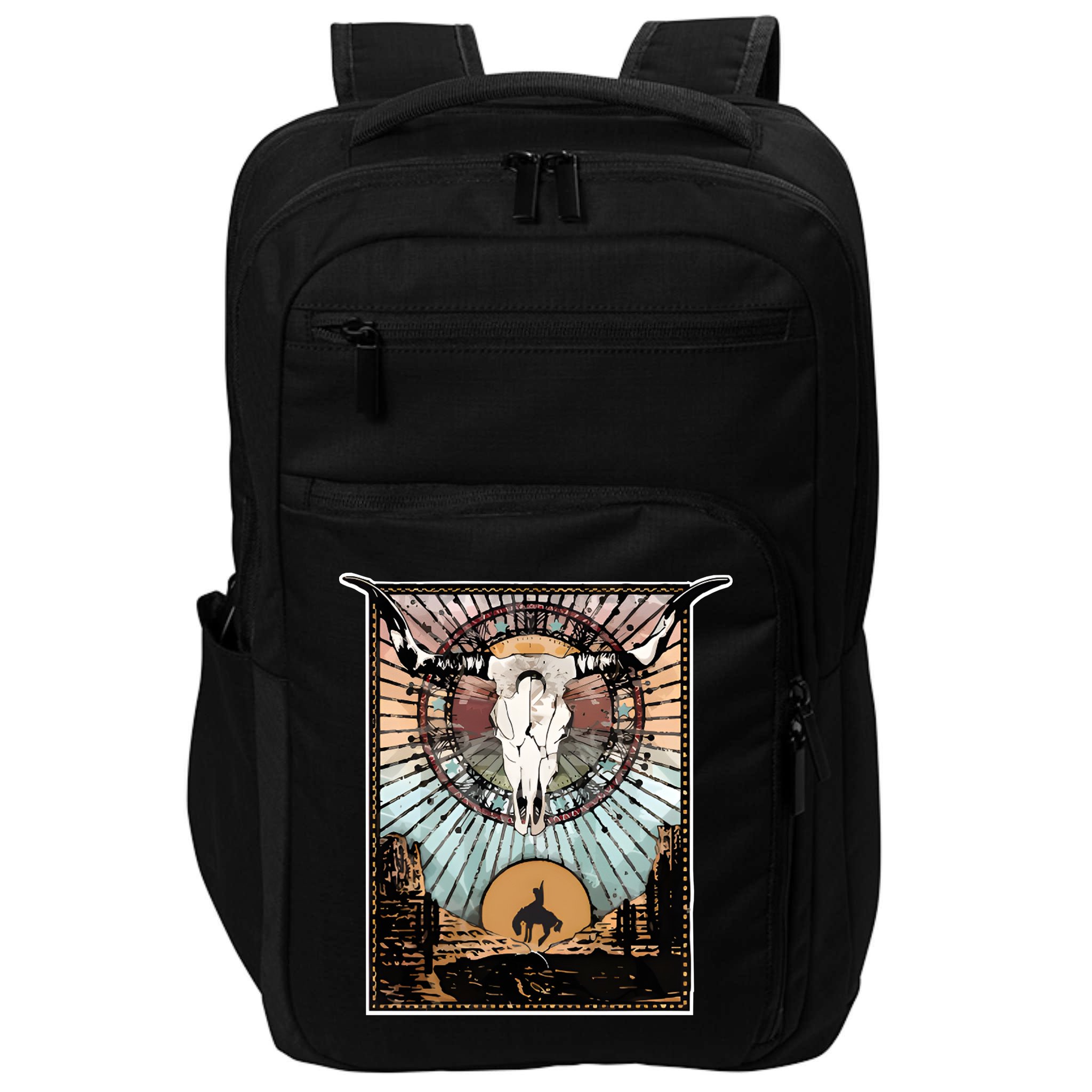 Longhorn Western Country Sweater Western Aesthetic Wild Impact Tech Backpack