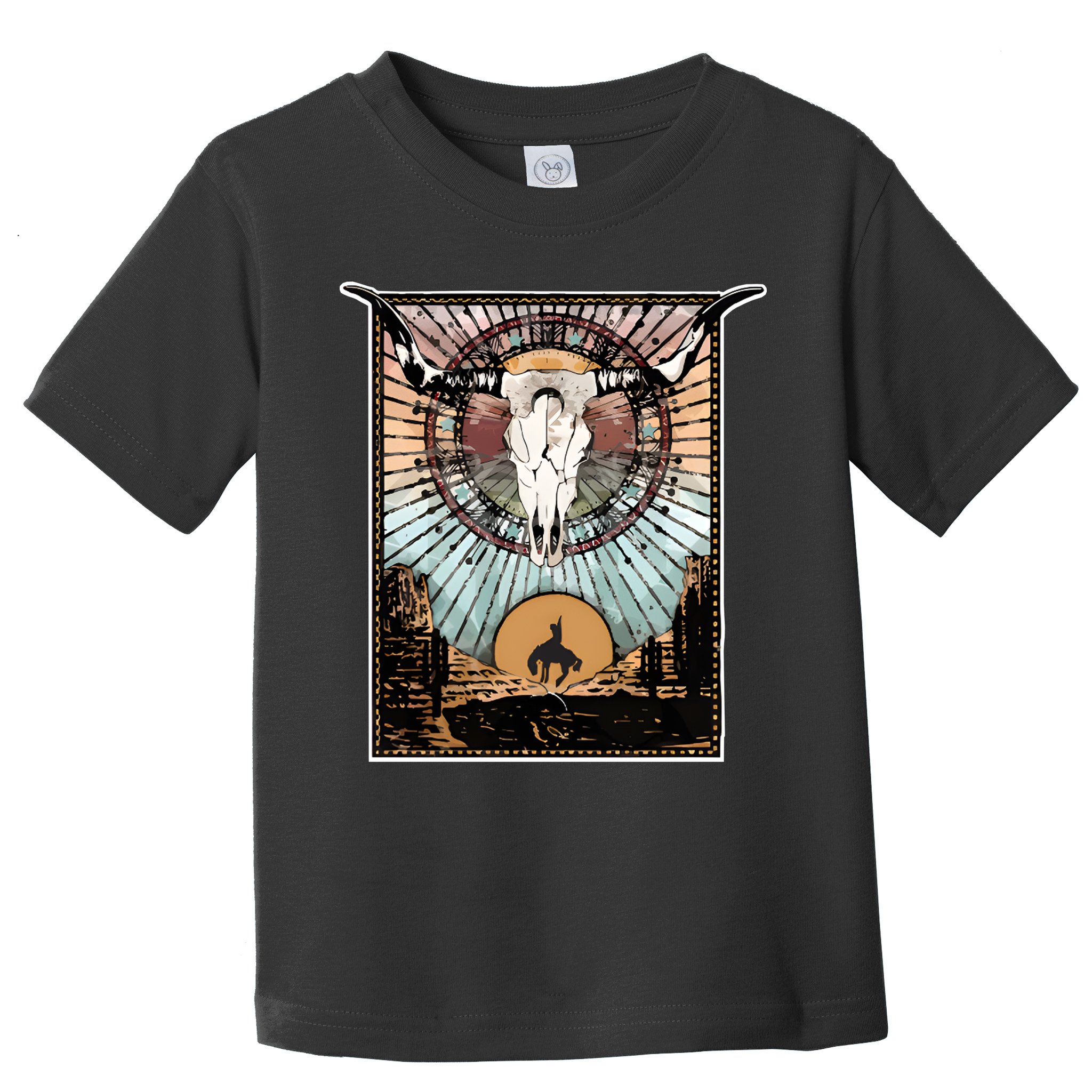 Longhorn Western Country Sweater Western Aesthetic Wild Toddler T-Shirt