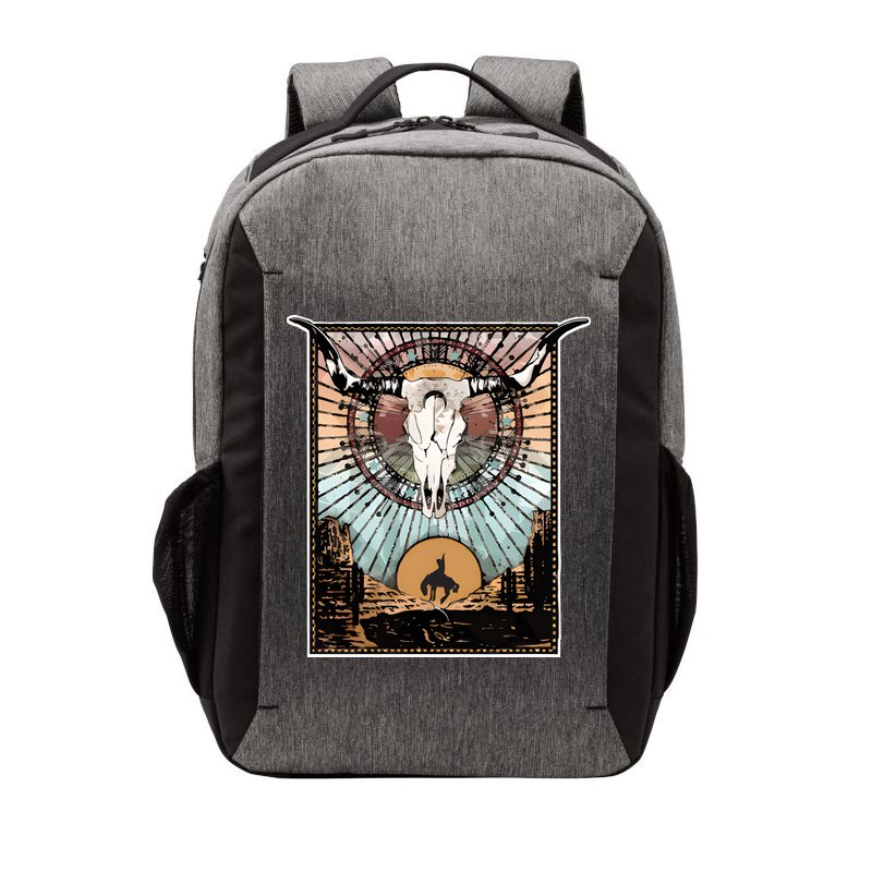 Longhorn Western Country Sweater Western Aesthetic Wild Vector Backpack