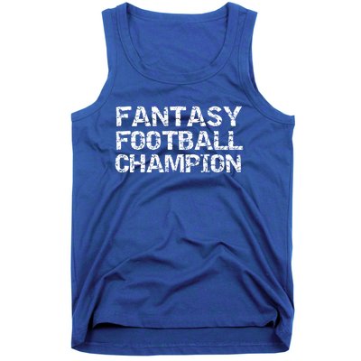 League Winner Champ Trophy Idea Fantasy Football Champion Gift Tank Top