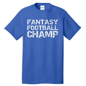 League Winner Championship Items Idea Fantasy Football Champ Gift Tall T-Shirt