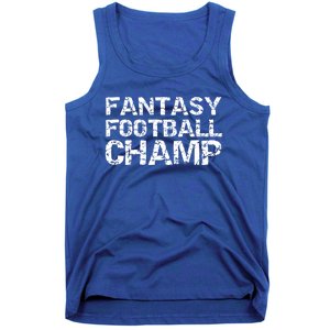 League Winner Championship Items Idea Fantasy Football Champ Gift Tank Top