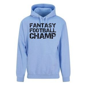 League Winner Championship Items Idea Fantasy Football Champ Gift Unisex Surf Hoodie