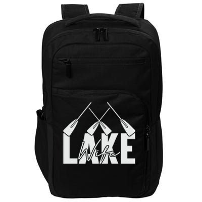 Lake Wife Cute Bachelorette Party Impact Tech Backpack