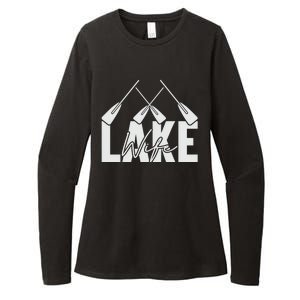 Lake Wife Cute Bachelorette Party Womens CVC Long Sleeve Shirt