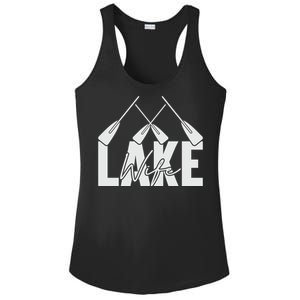 Lake Wife Cute Bachelorette Party Ladies PosiCharge Competitor Racerback Tank