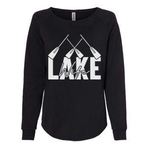 Lake Wife Cute Bachelorette Party Womens California Wash Sweatshirt