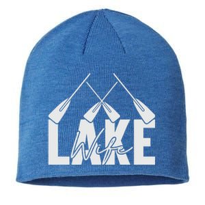 Lake Wife Cute Bachelorette Party Sustainable Beanie