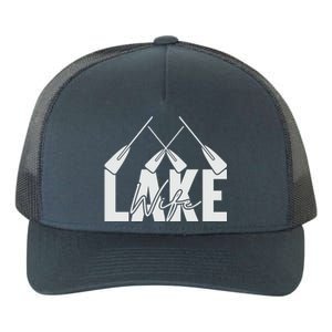 Lake Wife Cute Bachelorette Party Yupoong Adult 5-Panel Trucker Hat