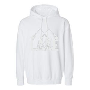 Lake Wife Cute Bachelorette Party Garment-Dyed Fleece Hoodie