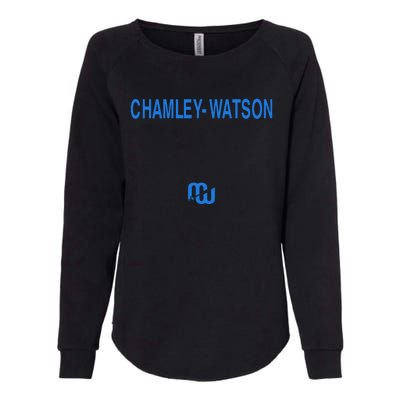 Lewis Wearing Chamley Watson Womens California Wash Sweatshirt