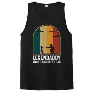 Legendaddy Worlds Coolest Dad Fathers Day Cute Gift PosiCharge Competitor Tank