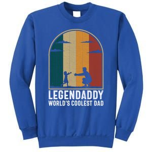 Legendaddy Worlds Coolest Dad Fathers Day Cute Gift Sweatshirt