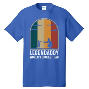 Legendaddy Worlds Coolest Dad Fathers Day Cute Gift Tall T-Shirt