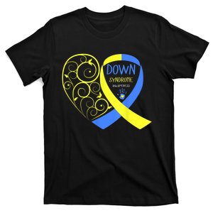 Love World Down Syndrome Awareness  Day Love T-Shirt