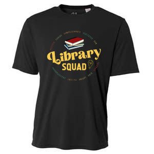 Library Worker Designs Library Squad Cooling Performance Crew T-Shirt