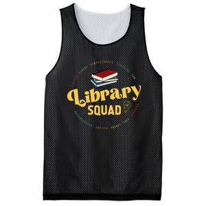 Library Worker Designs Library Squad Mesh Reversible Basketball Jersey Tank