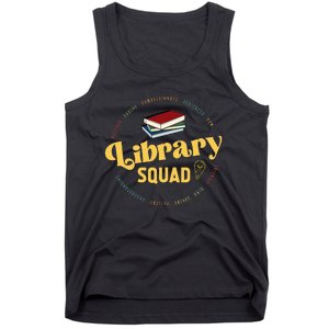 Library Worker Designs Library Squad Tank Top