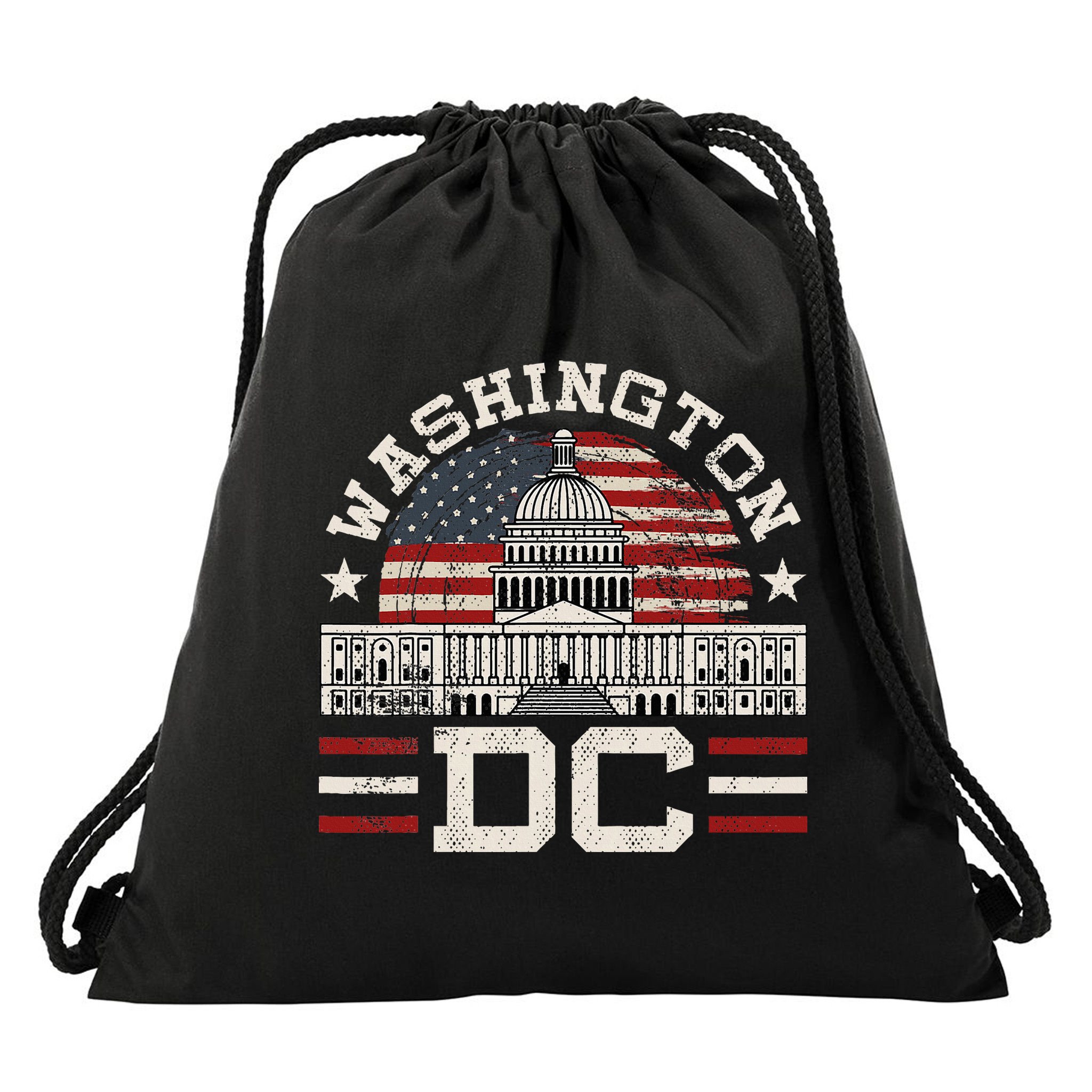 Love Washington Dc Usa Drawstring Bag
