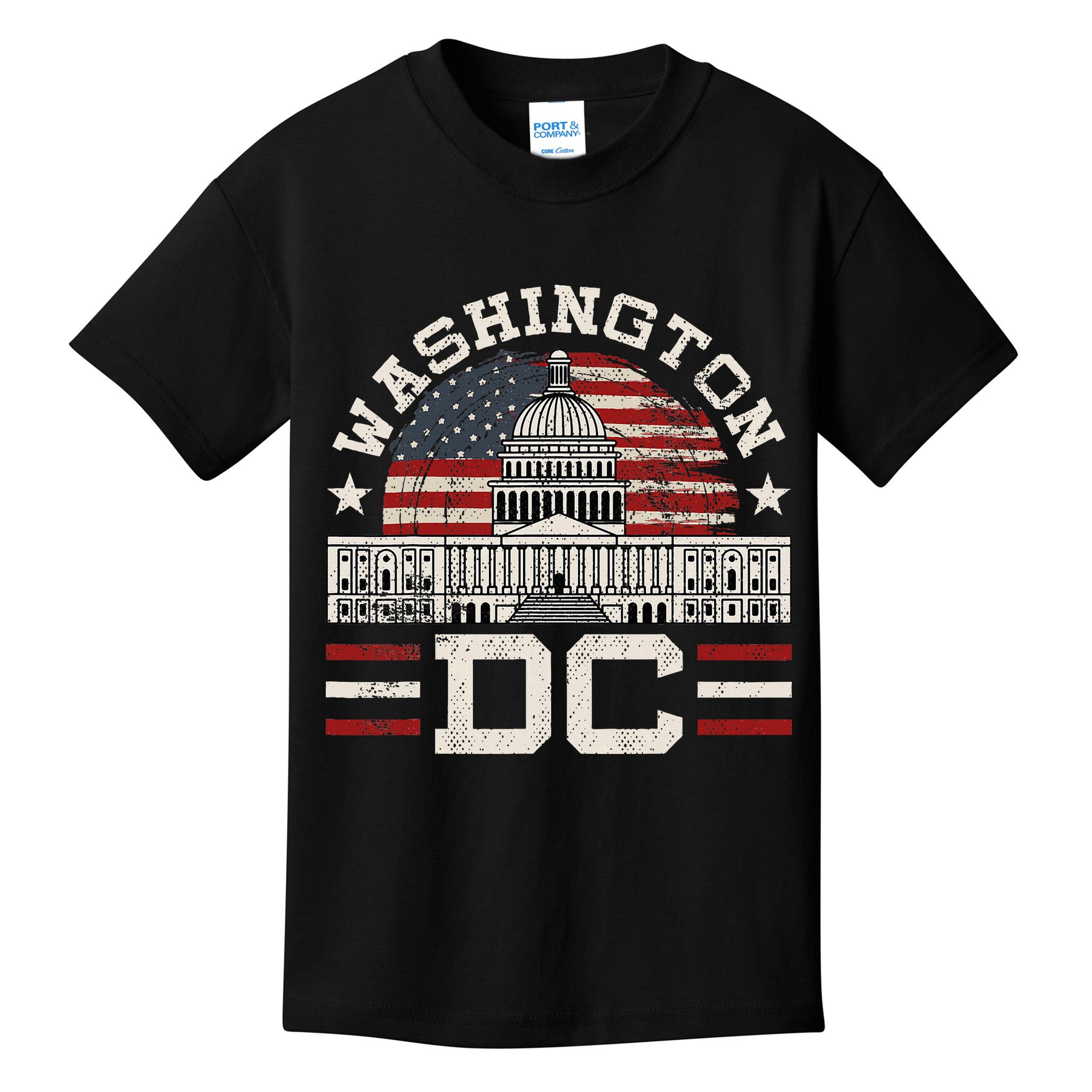 Love Washington Dc Usa Kids T-Shirt