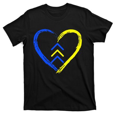 Love World Down Syndrome Awareness Day Love 3 Arrows T-Shirt