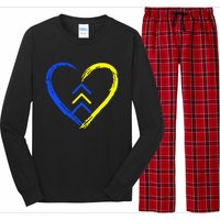 Love World Down Syndrome Awareness Day Love 3 Arrows Long Sleeve Pajama Set