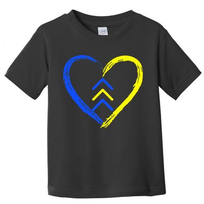 Love World Down Syndrome Awareness Day Love 3 Arrows Toddler T-Shirt