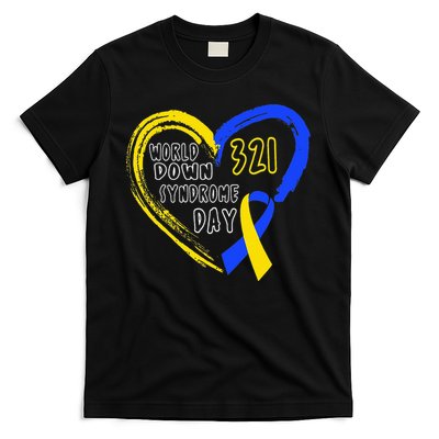 Love World Down Syndrome Awareness Day Love T-Shirt