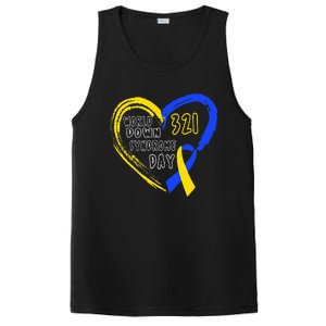 Love World Down Syndrome Awareness Day Love PosiCharge Competitor Tank