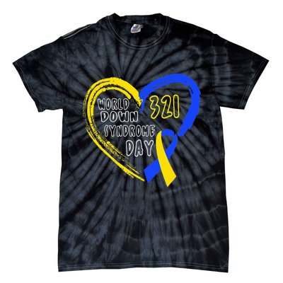 Love World Down Syndrome Awareness Day Love Tie-Dye T-Shirt