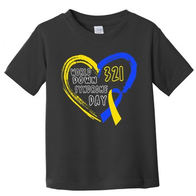 Love World Down Syndrome Awareness Day Love Toddler T-Shirt