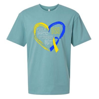 Love World Down Syndrome Awareness Day Love Sueded Cloud Jersey T-Shirt