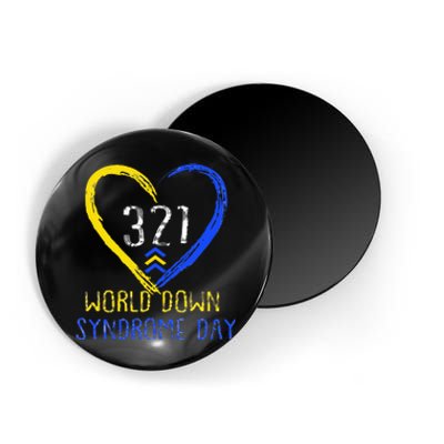 Love World Down Syndrome Awareness Day Love Magnet