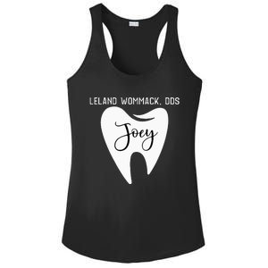 Leland Wommack Dds For Joey Funny Dentist Gift Ladies PosiCharge Competitor Racerback Tank