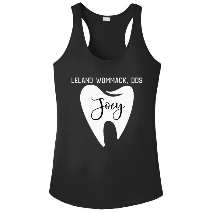 Leland Wommack Dds For Joey Funny Dentist Gift Ladies PosiCharge Competitor Racerback Tank