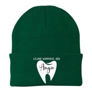 Leland Wommack Dds For Angie Funny Dentist Knit Cap Winter Beanie