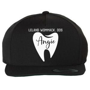 Leland Wommack Dds For Angie Funny Dentist Wool Snapback Cap